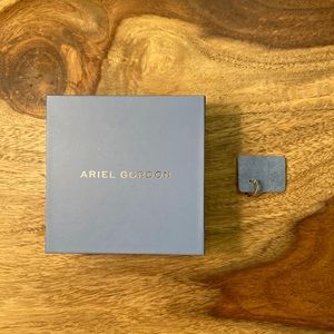 Ariel Gordon Single Pave Huggie